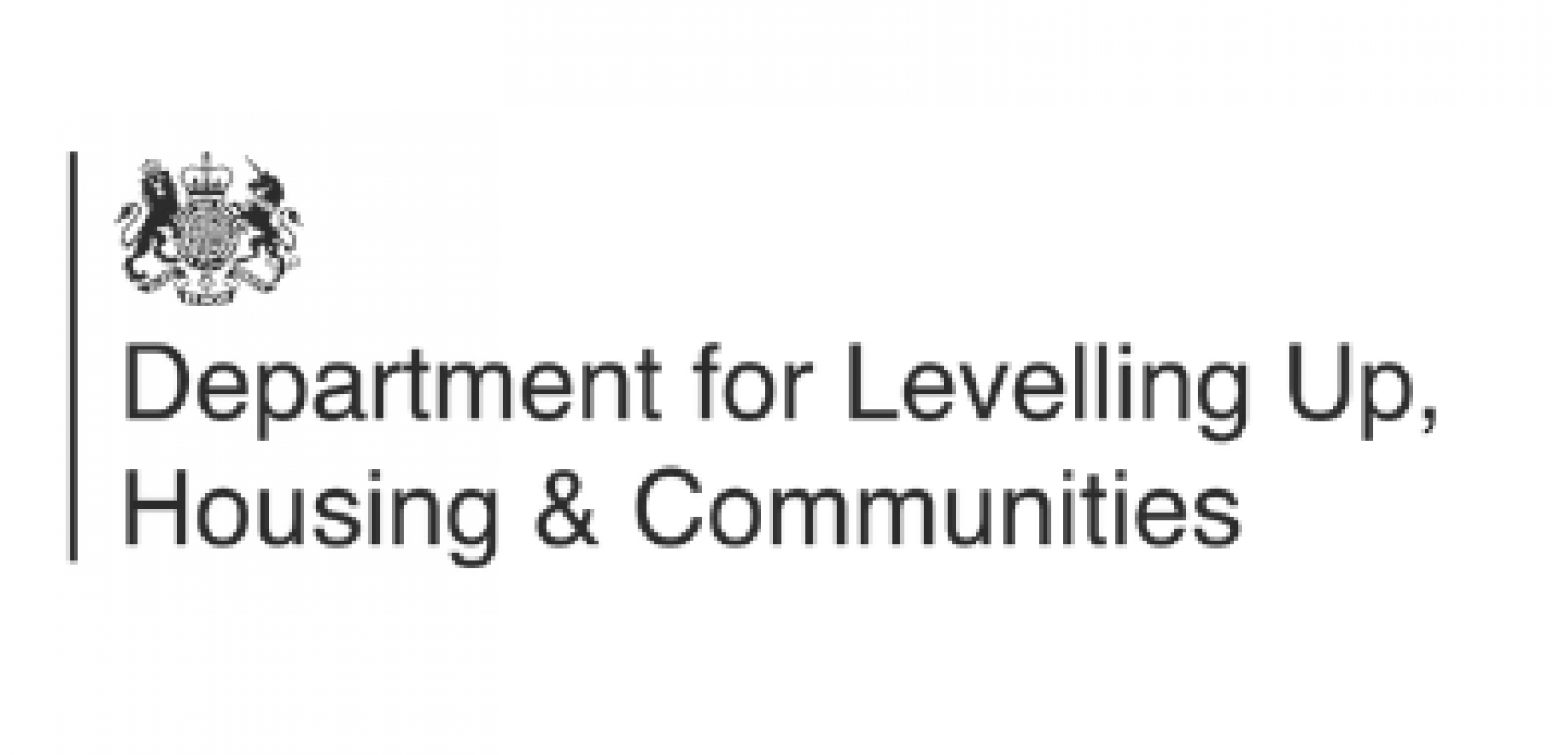 Department for levelling up, Housing and Communities logo