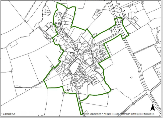 Map of Shearsby Conservation Area