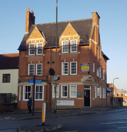 Image of the Former Temperance Hotel in Market Harborough
