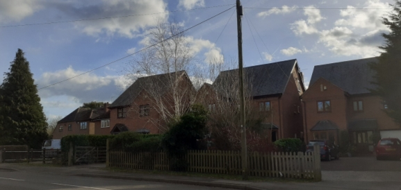 Photo showing houses on the south of Ullesthorpe Road